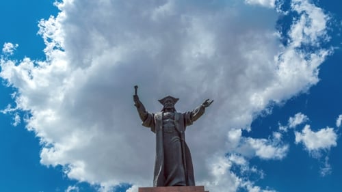 Monument national Baidibek à Chimkent, Kazakhstan