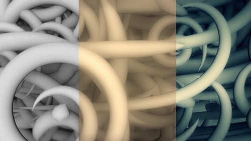 Paket abstrakte Twirls-Hintergründe