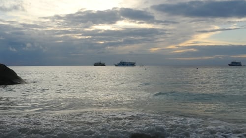 Morning Ocean Landscape