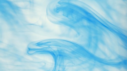 Abstract Blue Swirls Background