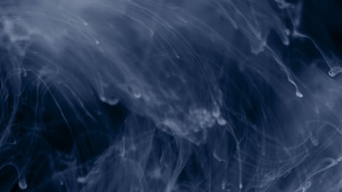 Dreamy Blue-Grey Fluid Movement Background