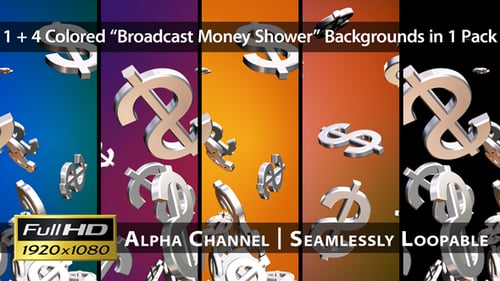 Broadcast Money Shower - Pack 02