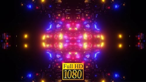Vj Loop Lights Of The East 04 HD