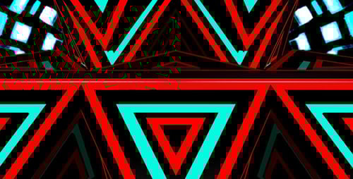 Triangle VJ Loop Background V.1