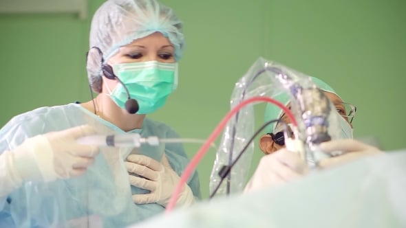 Endoscopic Transnasal Surgery. The Operation Was Conducted Professor ...