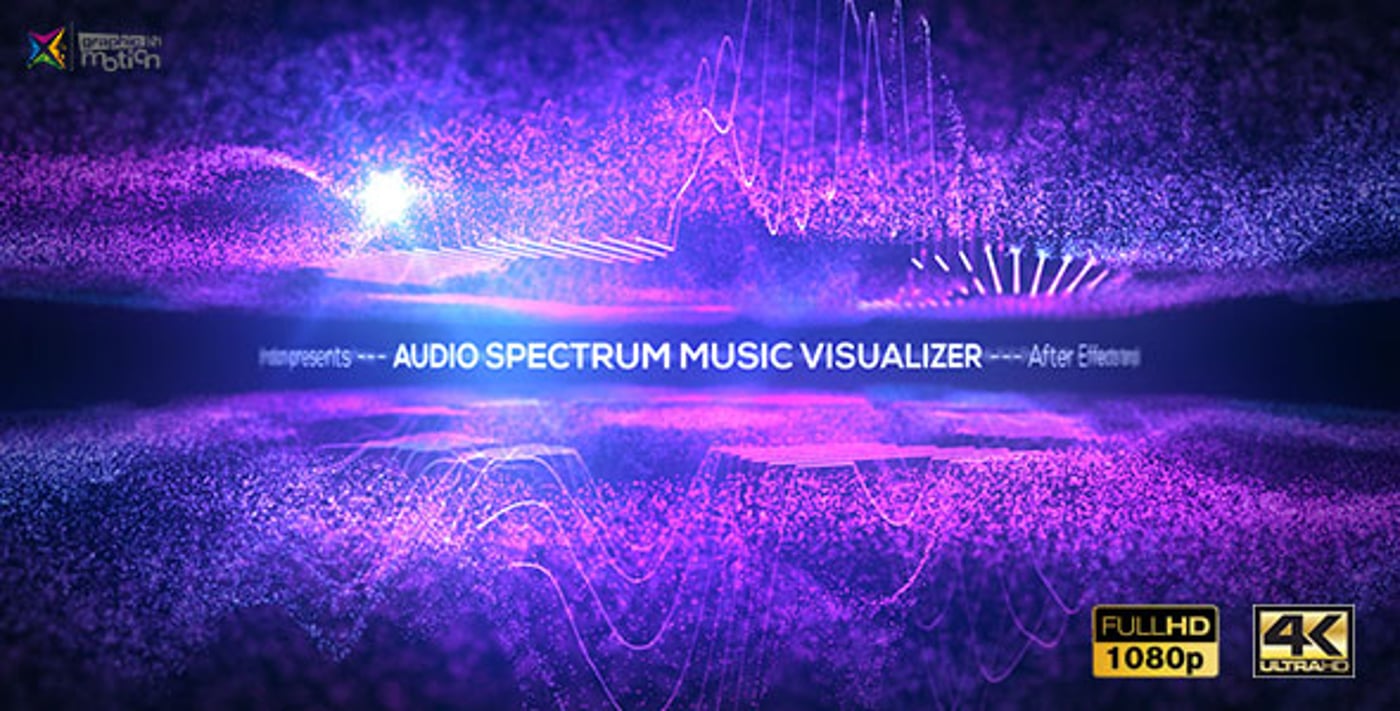 Dynamic Music Particle Wave Visualizer, Elements ft. audio visualizer ...