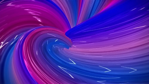 Animation Abstrakter futuristischer Neonhintergrund