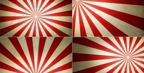 Vintage Textured Sunburst Rays Spinning Background