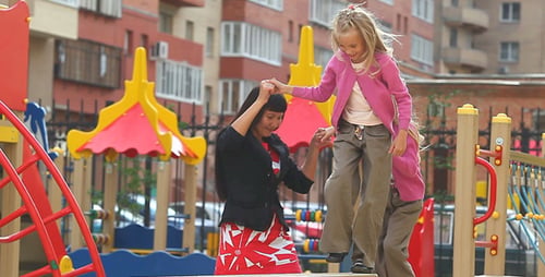 Children On Playground