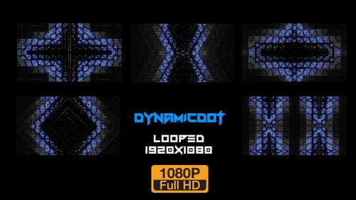 Dynamicdot VJ Pack-Hintergrund