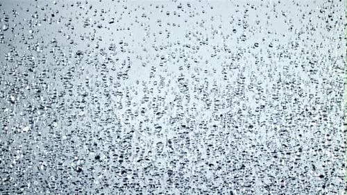 Water Droplets Rise Up and Fall Down