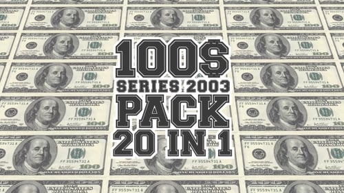 Animated US 100 Dollar Bills Repeating Pattern Background