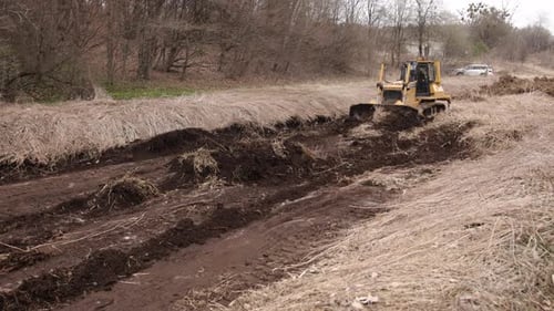 Heavy Backhoe Construction Machinery Equipment Concept