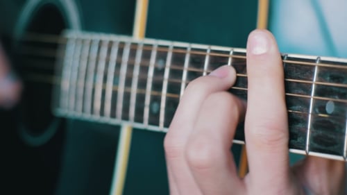 Playing Guitar