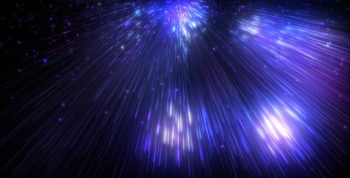 Abstract Lines With Stars