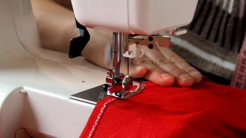 The Work Of The Sewing Machine.