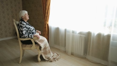 Lonely Senior Woman