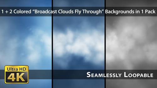 Soft Ethereal Clouds Background Reveal Transition