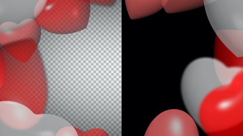 Hearts Frame and Transitions