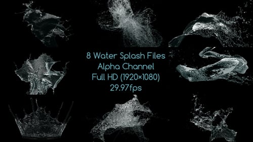 Wasserspritzer Pack 3