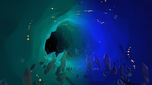 Crystals Cave Shifting Colors
