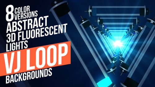 Luces parpadeantes Vj Loops V8