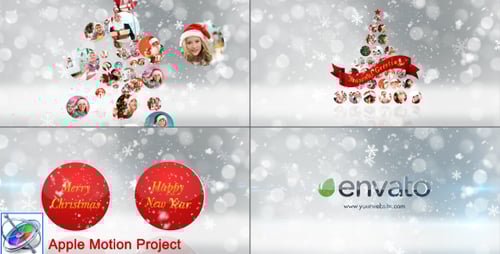 Christmas Wishes Opener Multi Video Image - Apple Motion