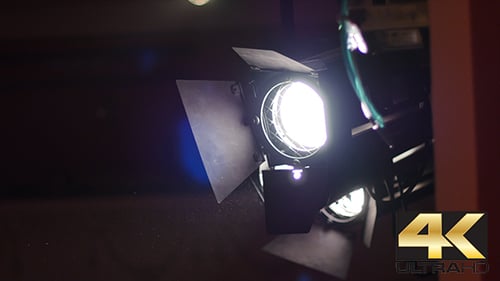 Light Projector at Theater