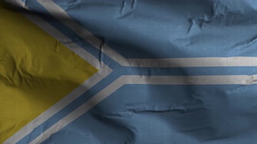 Tuva-Flagge texturierter, winkender Hintergrund 4K