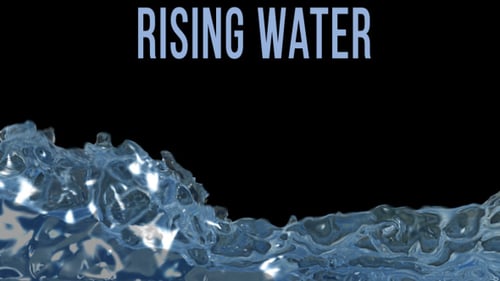 Steigendes Wasser