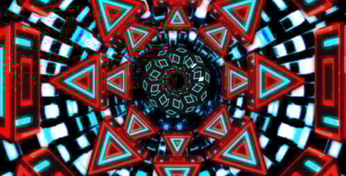 Triangle VJ Loop Background V.2