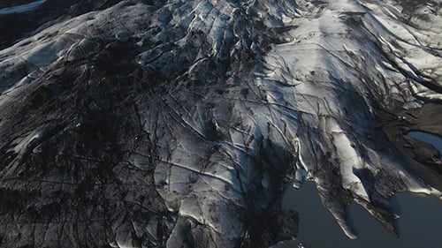 Glacier Snout Solheimajokull