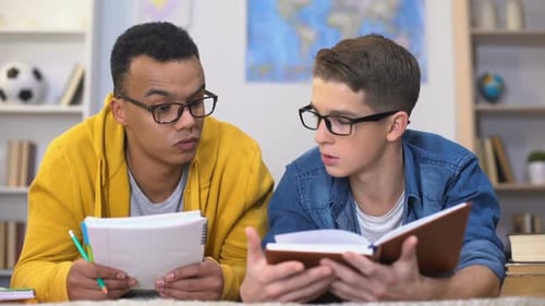 Afro-American and European College Students Writing Report for Lesson