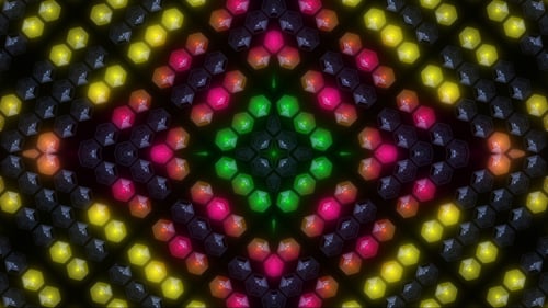 Abstraktion der bunten Lichter