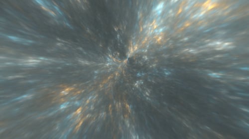 Abstract Shimmering Light Tunnel Hyperspace Background