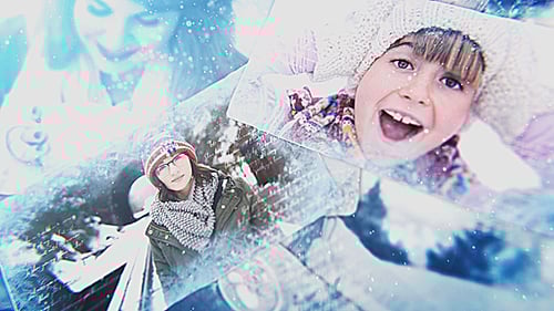 Enchanting Winter Photo Slideshow with Snowy Ice Effects
