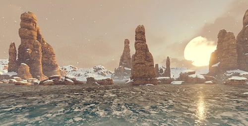 Fantastisches Winterpanorama