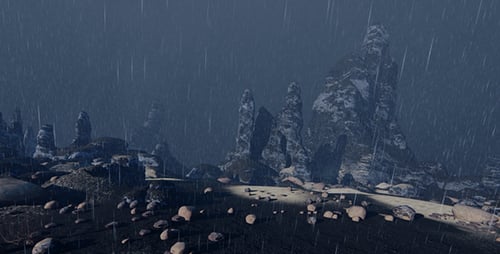 Fantastic Landscape By Storm