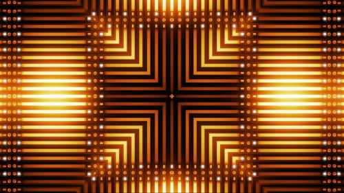 Warm Neon Light Wall