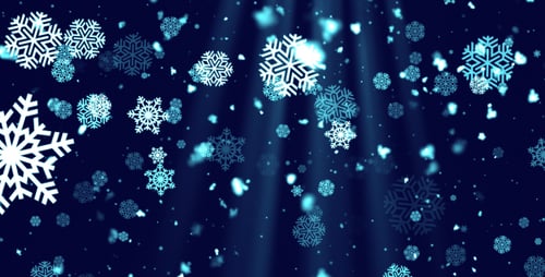 Snowflakes Falling 6