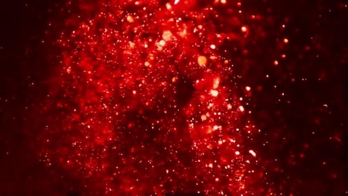 Red Magic Particles