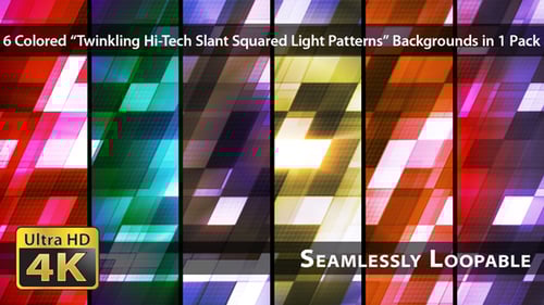 Dynamic Geometric Abstract Light Tiles Background