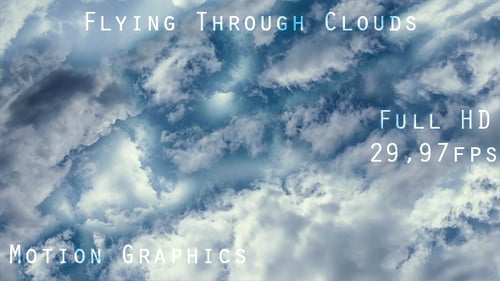 Fast Moving Time-Lapse Clouds in Blue Sky