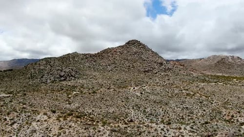 Aerial View of Joshua Tree National Park. USA