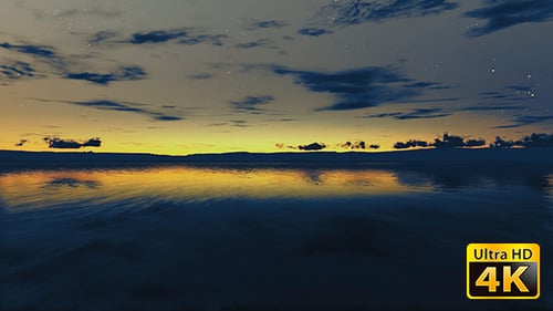 Abend Auf dem See