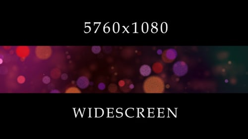 Abstract Bokeh Lights Background Animation Loop