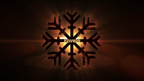 3D Gold Christmas | Titles - Opener