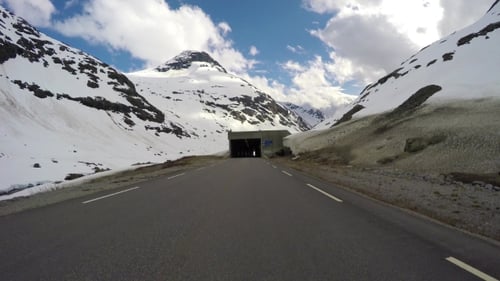Promenades en voiture dans le tunnel Point de vue Conduite