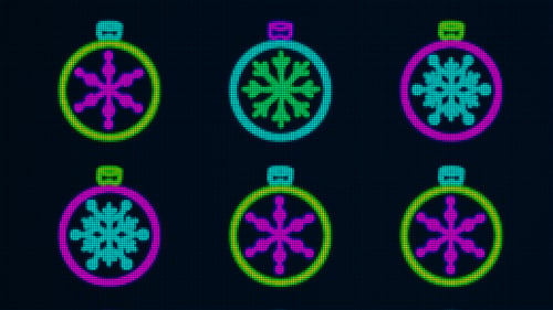 Langsame Weihnachtskugel VJ 9 in 1