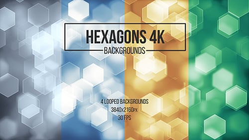 Hexagons-Hintergründe